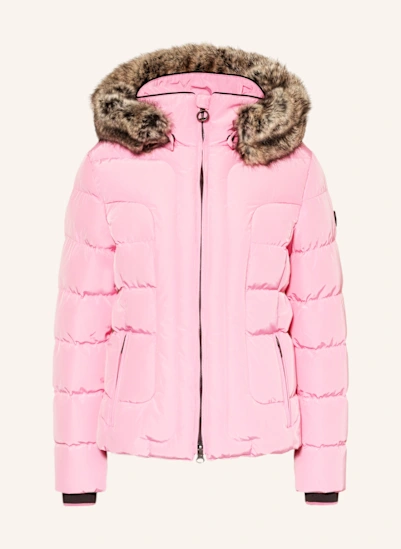 WELLENSTEYN Quilted jacket ASTORIA with removable faux fur collar