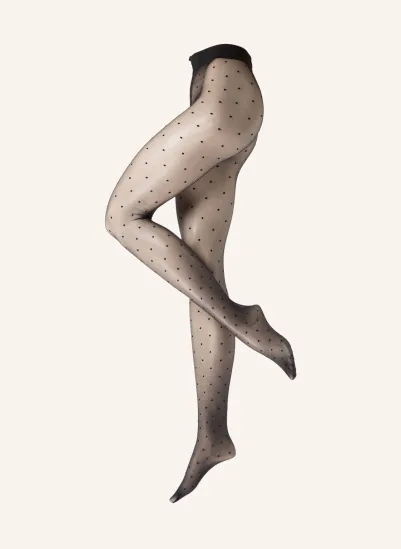FALKE Feinstrumpfhose DOT TI 3009 BLACK