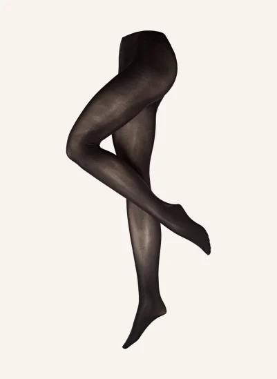 FALKE Feinstrumpfhose SEIDENGLATT 3009 BLACK