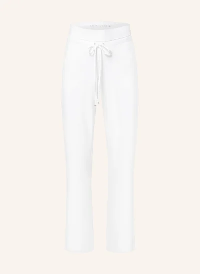 RAFFAELLO ROSSI Jerseyhose CANDICE im Jogging-Stil WEISS