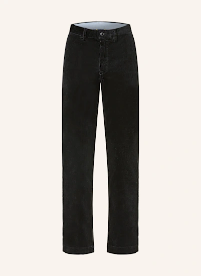 POLO RALPH LAUREN Cordchino Stretch Straight Fit SCHWARZ