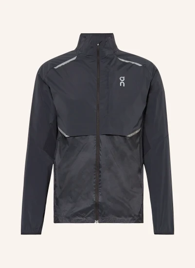 On Laufjacke WEATHER SCHWARZ