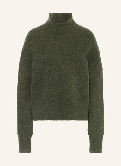 SAMSØE SAMSØE Rollkragenpullover NOLA mit Alpaka GRÜN