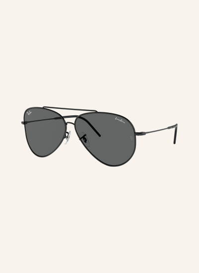 Ray-Ban Sonnenbrille AVIATOR REVERSE 002/GR - SCHWARZ/ GRAU