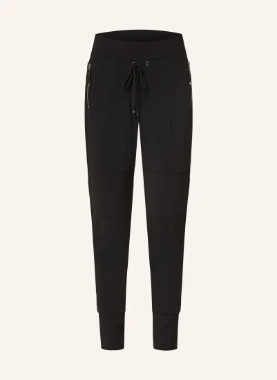 RAFFAELLO ROSSI Hose CANDY LONG im Jogging-Stil SCHWARZ