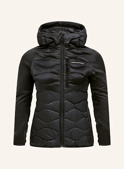 Peak Performance Hybrid-Daunenjacke HELIUM SCHWARZ