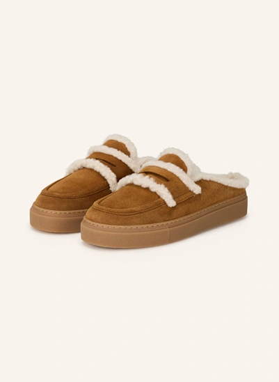INUIKII Mules BRAUN