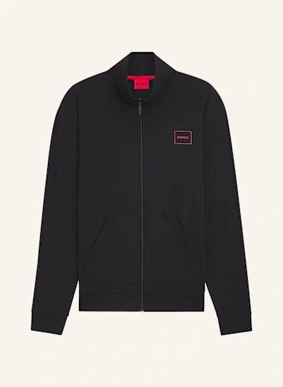 HUGO Loungewear Jacke LAZE ZIP JACKET Relaxed Fit