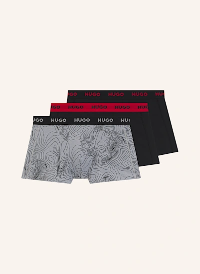 HUGO Boxer Short TRUNK TRIPLET DESIGN