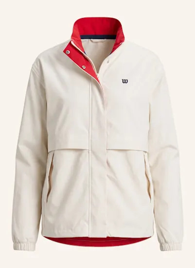 Wilson Sportjacke W SPORTING MANOR JACKET BEIGE / WEISS