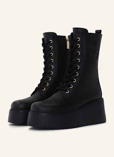 AIGNER plateau bootie with lacing Plateau Bootie 2G