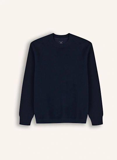 BOGGI MILANO Pullover BLAU