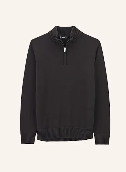 BOGGI MILANO Pullover DUNKELBRAUN