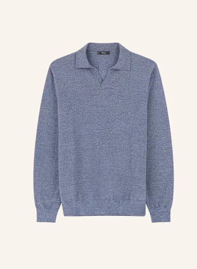 BOGGI MILANO Pullover HELLBLAU