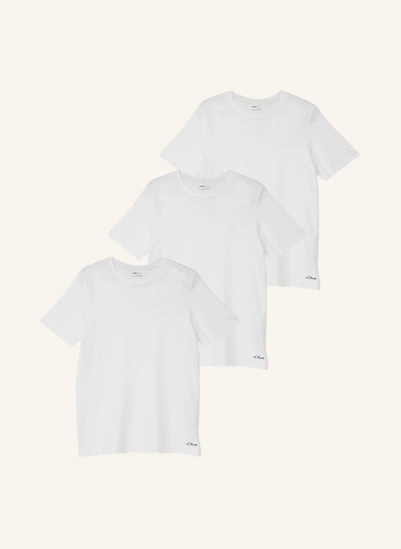 s.Oliver RED 3er-Pack T-Shirts