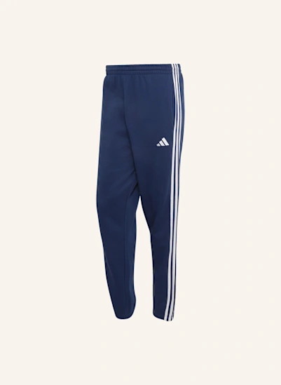 adidas ESSENTIALS 3-STREIFEN HOSE, FRENCH TERRY, SCHMAL ZULAUFEND, BÜNDCHEN