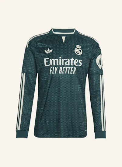 adidas REAL MADRID 26/27 AUTHENTIC AUSWÄRTSTRIKOT, LANGÄRMELIG