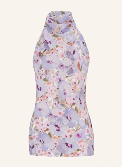 BALMAIN Ärmelloses Top mit Poppi-Flower-Print