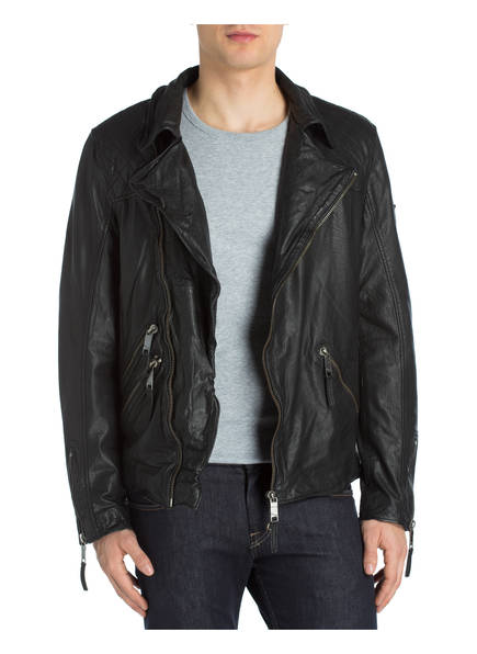 Schwarz Lederjacke Gawler Maze Gawler Maze Schwarz Lederjacke IzSqYF