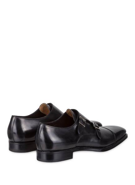 monks Double Santoni Schwarz Double monks Double monks Santoni Santoni Schwarz Santoni Schwarz fBqItIvw