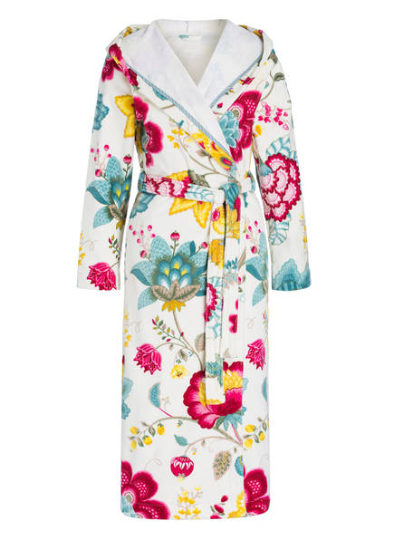 Fantasy Studio Floral Weiss Pip bademantel Grün Damen Pink IHqCCwR