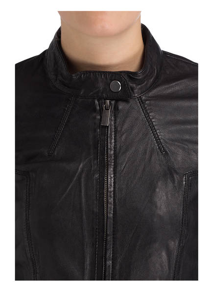 Eliane Schwarz Milestone Milestone Lederjacke Lederjacke Eliane Milestone Lederjacke Schwarz rAz0r8