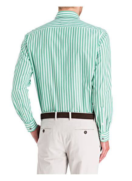 Fit Casual Weiss Grün Hemd Gestreift Modern Olymp tw5CBxq8