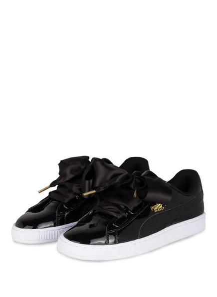 puma basket heart schwarz kinder puma basket heart schwarz kinder