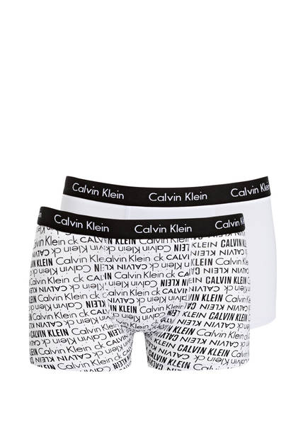 Calvin Klein 2er-Pack Boxershorts, Farbe: WEISS (Bild 1)