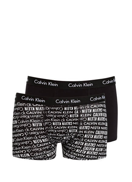 Calvin Klein 2er-Pack Boxershorts, Farbe: SCHWARZ (Bild 1)