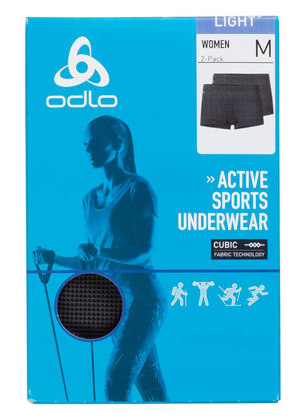Odlo Funktionswäsche Cubic hose Anthrazit pack 2er vrFfqnvP