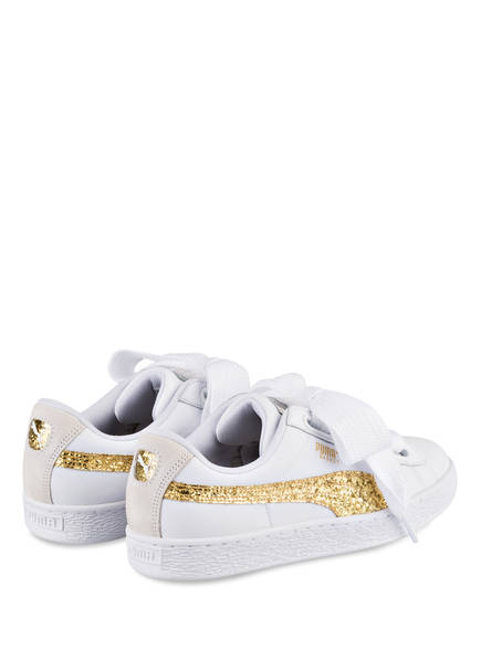 puma damen basket heart glitter puma damen basket heart glitter