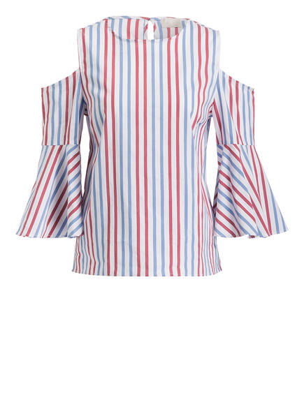 Mit Blau 4 Mrs Bluse Hugs arm amp; Rot 3 Offwhite qHxtSZaw