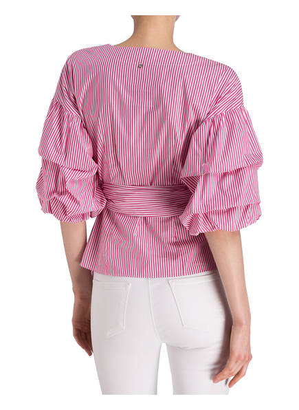 Gestreift Louis Mia And Pink Weiss Wickelbluse xwUfqp4O