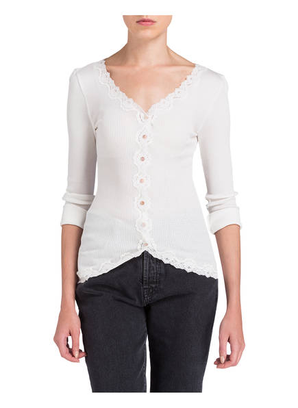 1049 Rosemunde Longsleeve Mit White New Seidenanteil qFt0ZtCwnS