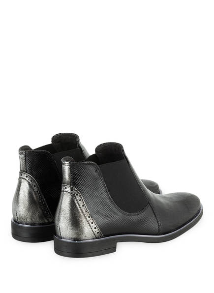Schwarz boots Chelsea Darling Silber Harbour nqaHFn6A