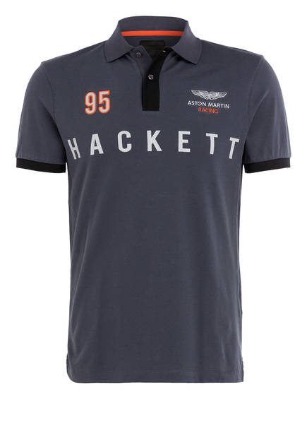 fit London Dunkelgrau Slim Piqué Hackett poloshirt RZqyF