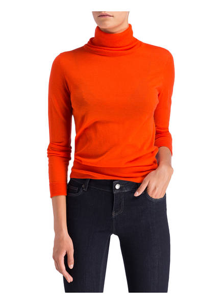 Cashmere Strenesse rollkragenpullover Strenesse Cashmere rollkragenpullover Orange qaEFtnPw