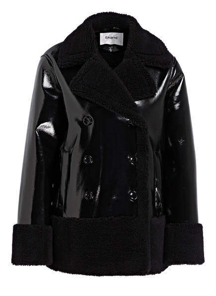 Schwarz Stand Jacke Black Nude Johanne ICw8Zq
