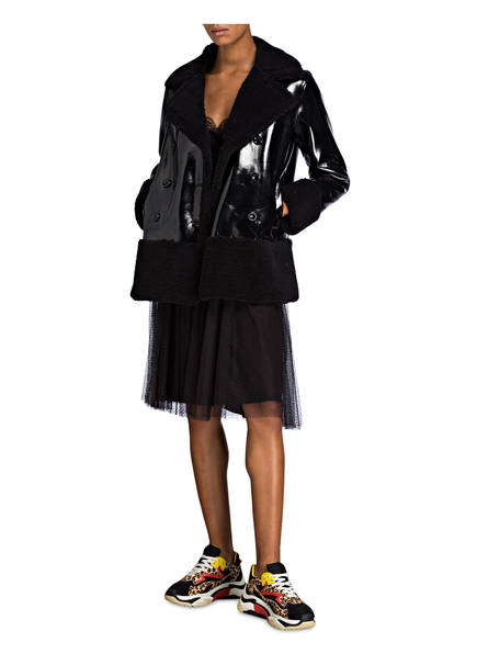 Schwarz Stand Jacke Black Nude Johanne ICw8Zq