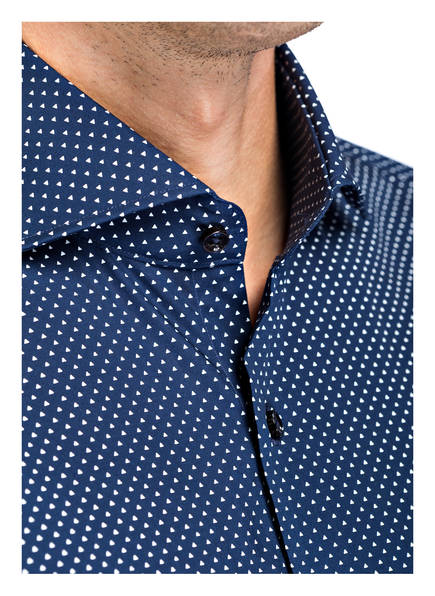 Hugo Fit Kason Weiss Slim Dunkelblau Hemd fYg6nrwqY