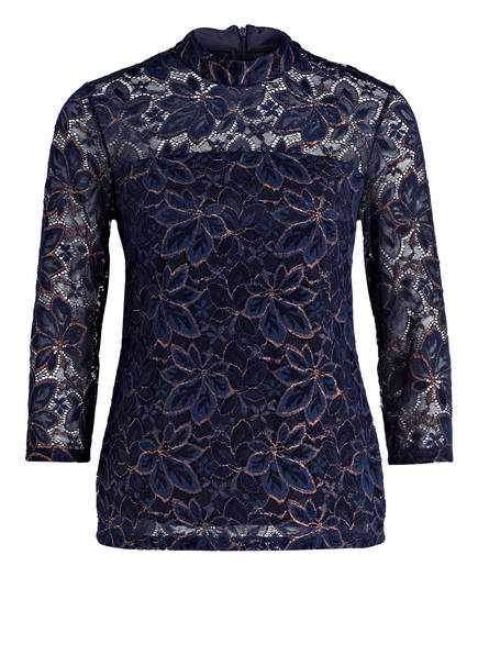 Lulu Eight Navy Spitzenshirt Bronze Phase 6YqEaxU
