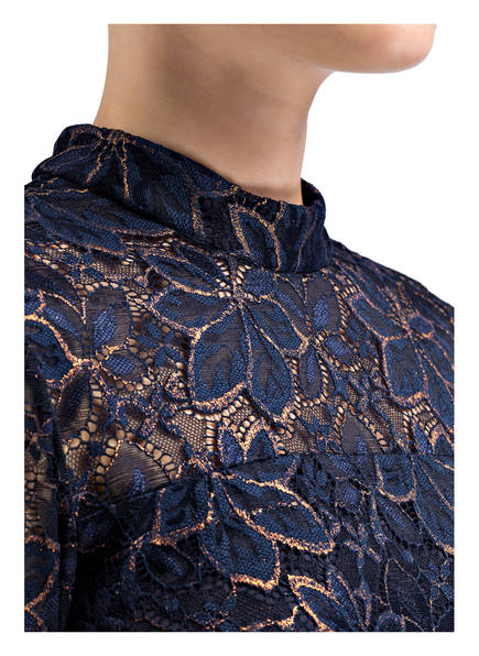 Lulu Eight Navy Spitzenshirt Bronze Phase 6YqEaxU