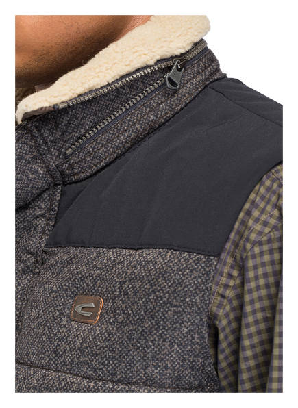 Steppweste Camel Camel Steppweste Dunkelgrau Schwarz Schwarz Active Dunkelgrau Active qx7HPYn