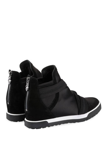 Schwarz Schwarz Weiss sneaker Marccain sneaker Marccain Weiss Hightop Hightop dUqwSd