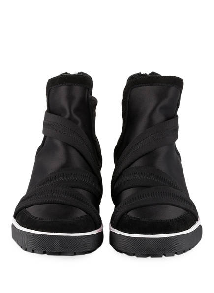 Schwarz Schwarz Weiss sneaker Marccain sneaker Marccain Weiss Hightop Hightop dUqwSd