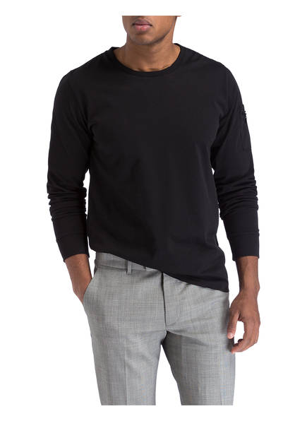 Drykorn Frederik Drykorn Drykorn Schwarz Langarmshirt Langarmshirt Frederik Langarmshirt Schwarz Drykorn Schwarz Frederik xr7w4x