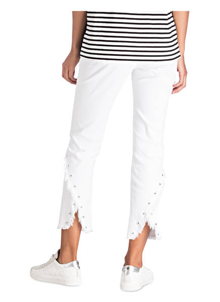 White 100 7 8 Nieten Marccain jeans Mit 1vwTqY