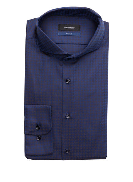 Fit Blau Hemd Tailored Schwarz Seidensticker wBFHUxq