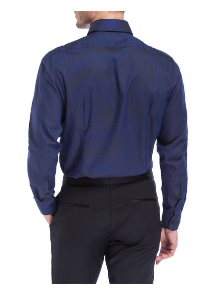 Fit Blau Hemd Tailored Schwarz Seidensticker wBFHUxq